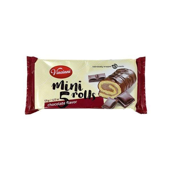 Mini Kuchenrolle Schoko 5er Pack Vincinni 175g