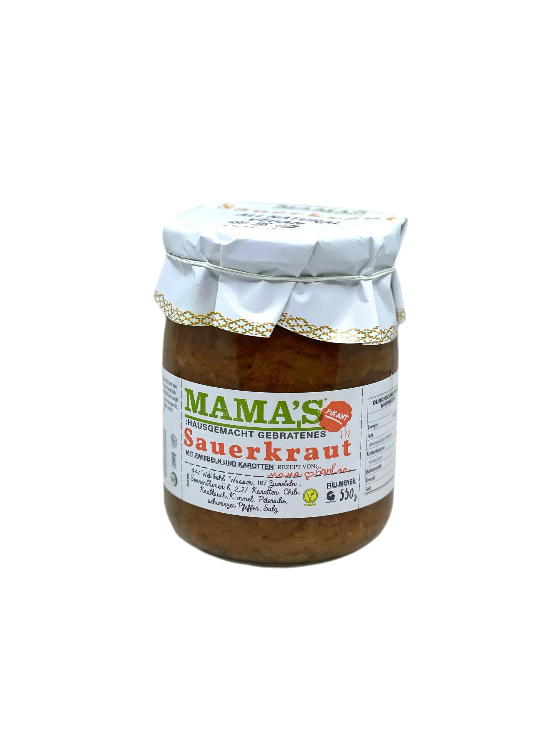 MAMA'S Fried Sauerkraut mit Gemüse 500g
