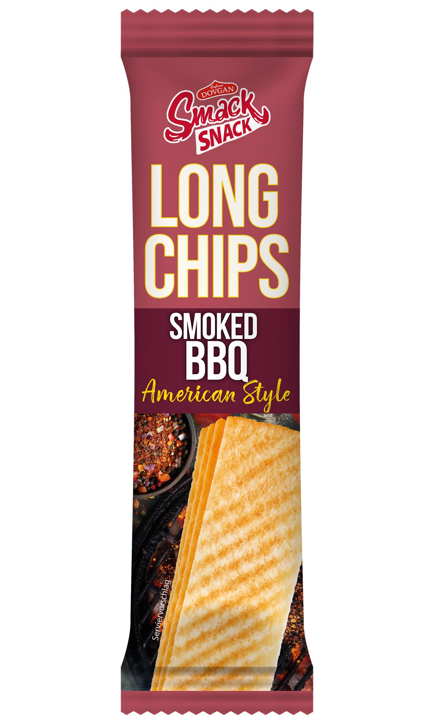 Smack Chips American Style Smoked BBQ Kartoffelsnack 60 g