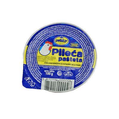 Ovako Hähnchenaufstrich Pileca Pasteta 100g