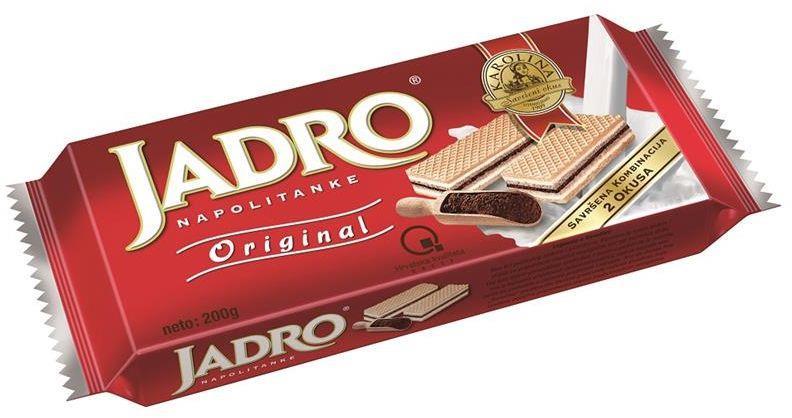 Jadro Original Waffeln Kras 200g