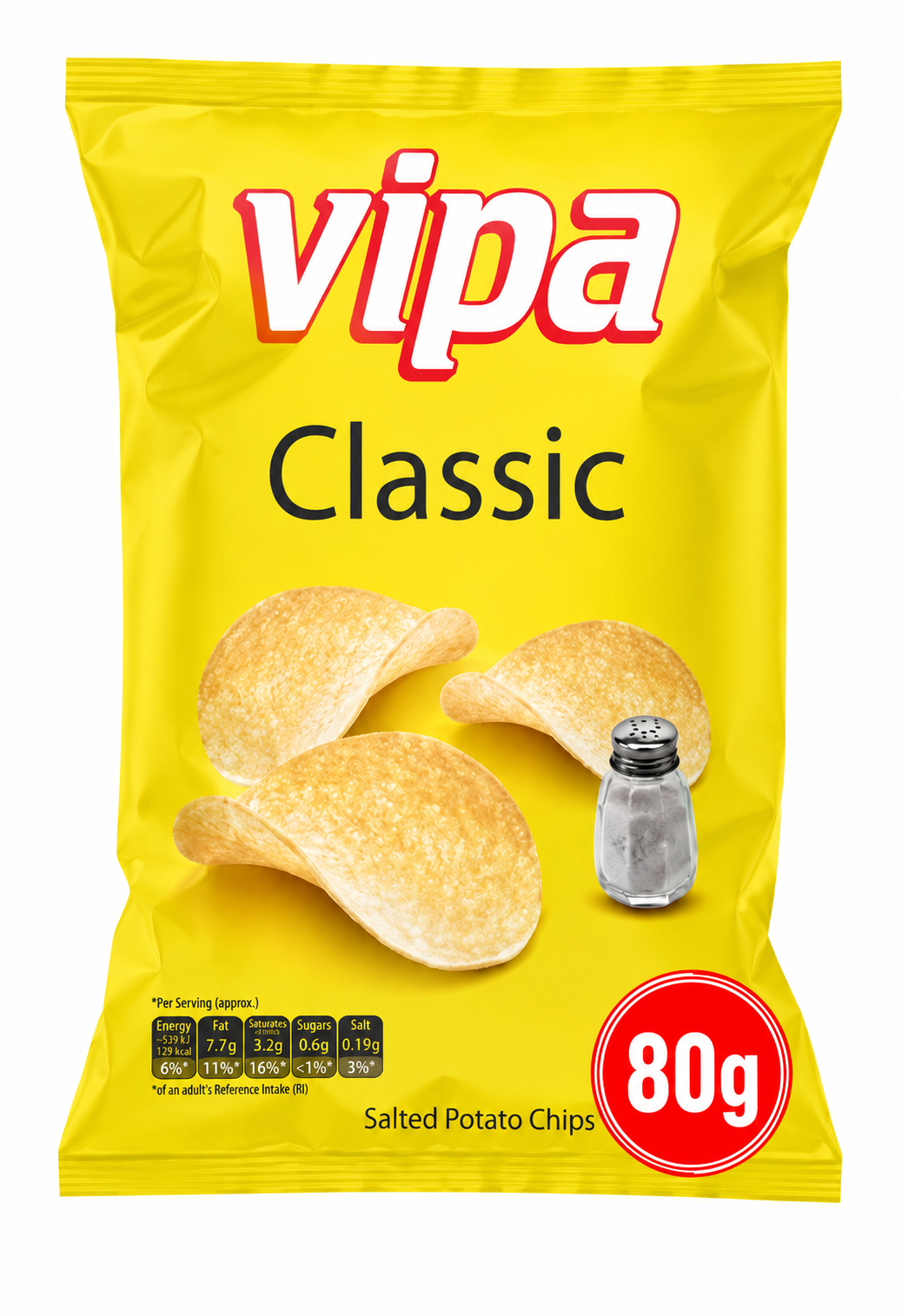 80g Vipa Chips Classic 80g