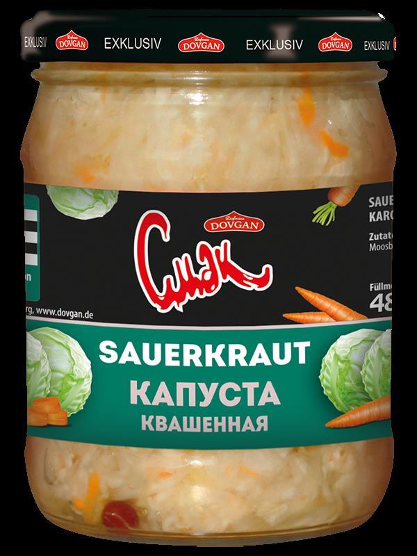 Dovgan Cmak Sauerkraut 480g