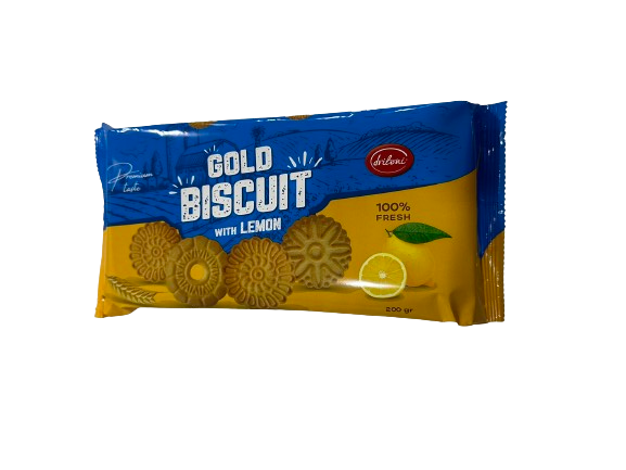Gold Biscuit Kekse mit Zitronengeschmack Driloni 200g