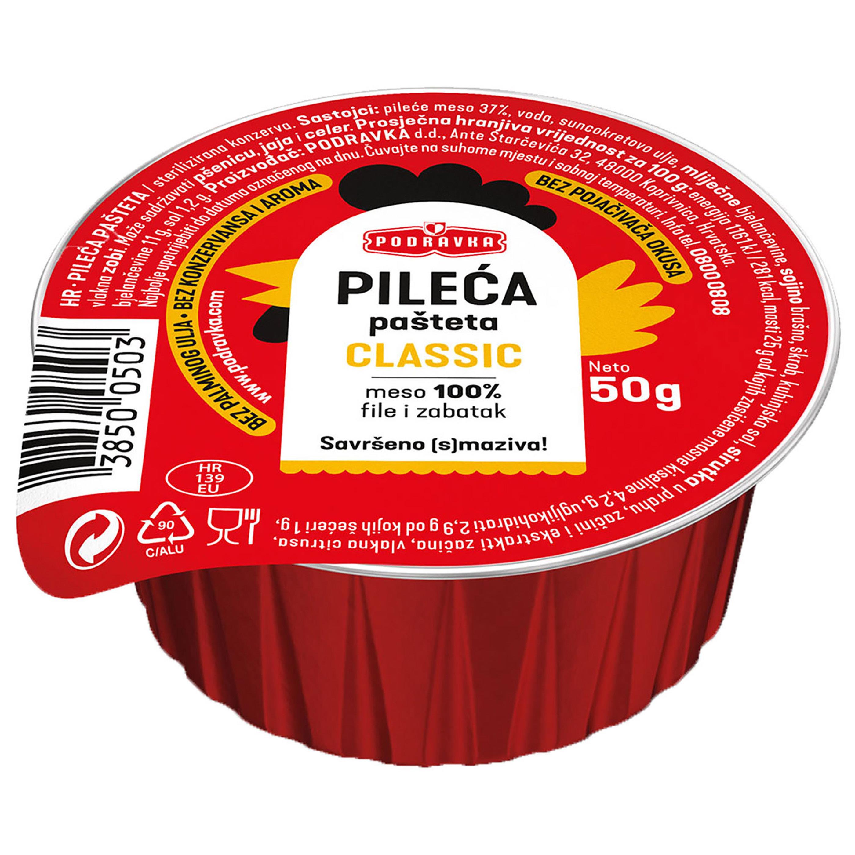 Podravka Pastete Hühnerbrotaufstrich 50g