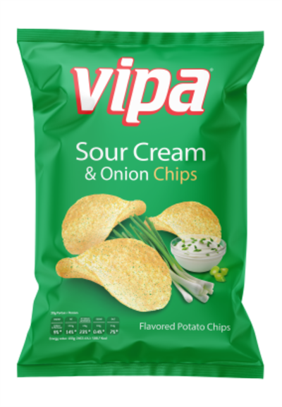 Vipa Chips "sour cream" 140g