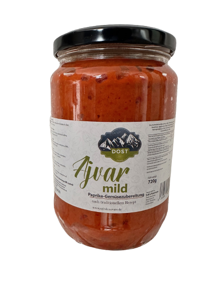 Dost Ajvar pikant Paprika-Gemüsezubereitung 690g