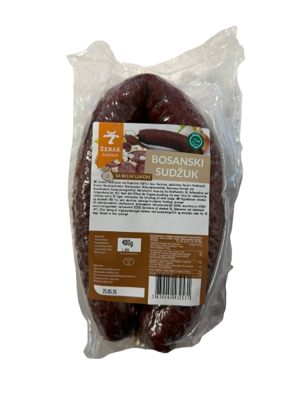 Bosna Bosanski Sudzuk Knoblauch Zerak 400g