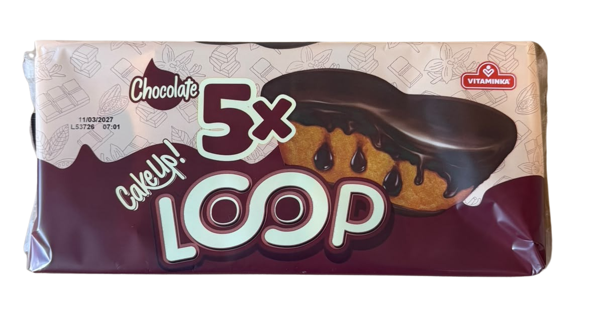 Loop Set Schokolade Tortina Pop Kek Vitaminka 5*47g = 235g Loop Set Schokolade Tortina Pop Kek Vitaminka 5*47g = 235g
