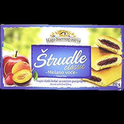 Strudel Teegebäck mit gemischte Früchten 252g
