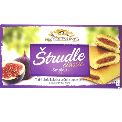 Strudel Teegebäck mit Feigen 252g