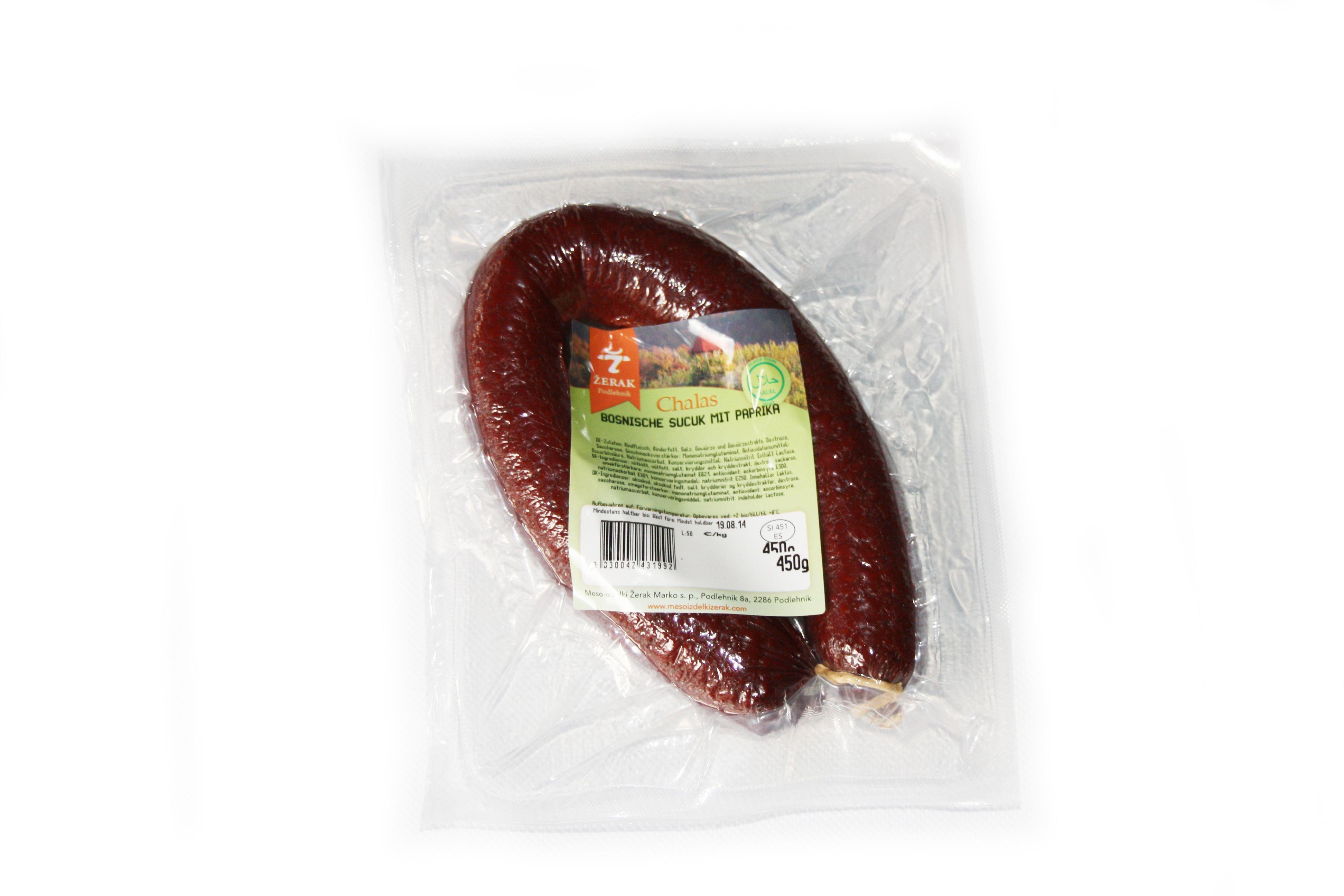 Bosna Sudzuk hot 400g