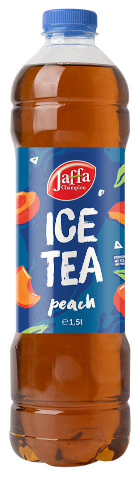 Jaffa Champion Eistee pfirsich 1,5 liter PET Jaffa Champion Eistee pfirsich 1,5 liter PET