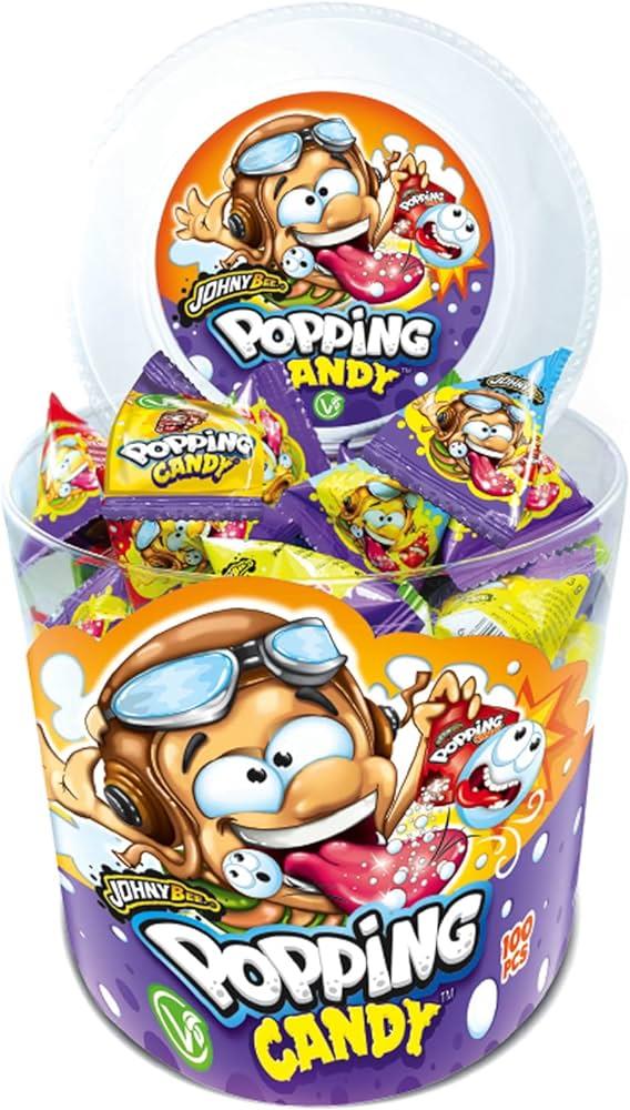 Johny Bee Popping Candy Dose 100 Stk