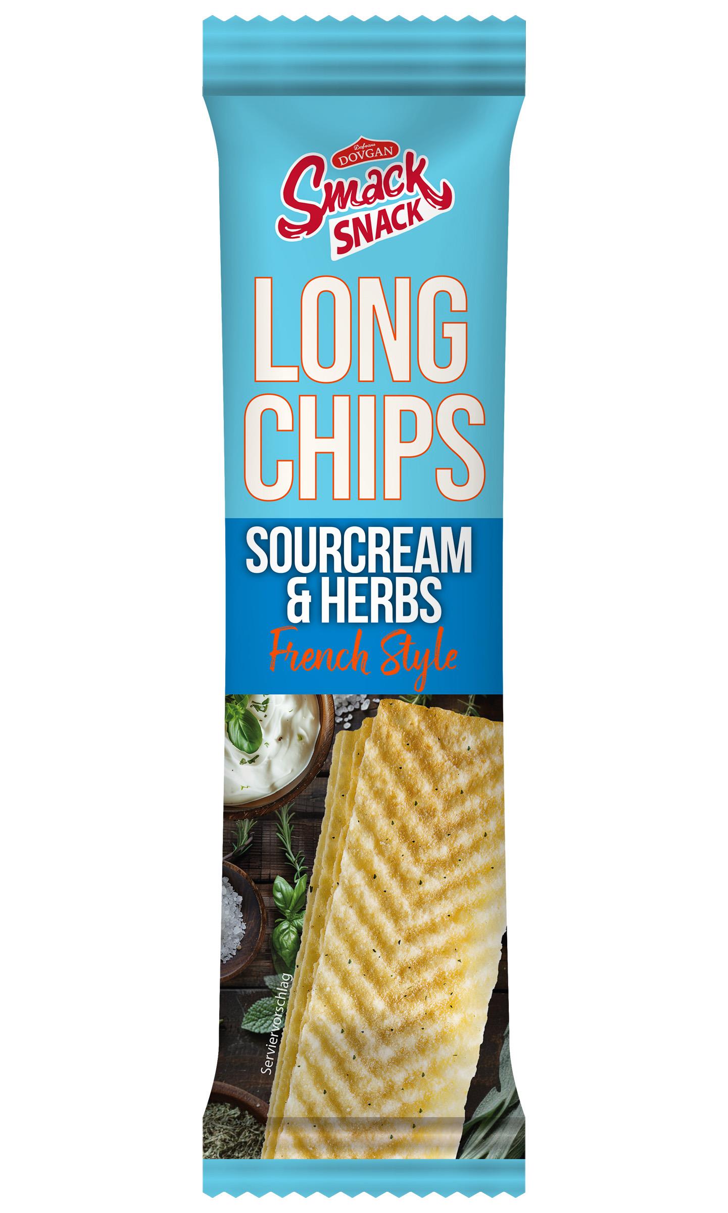 Smack Chips French Style Sourcream & Herbs 60 g