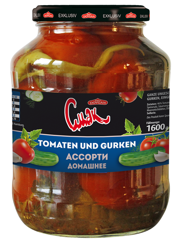 Cmak Tomaten & Gurken 1600g