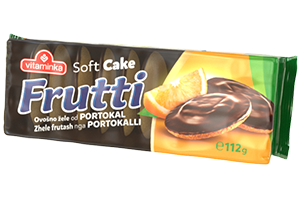 Frutti Vitaminka Softcake Orange Füllung 112g Frutti Vitaminka Softcake Orange Füllung 112g