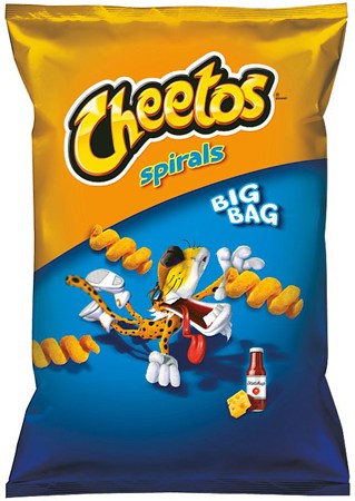 Cheetos Maissnack Ketchup Spirals 80g