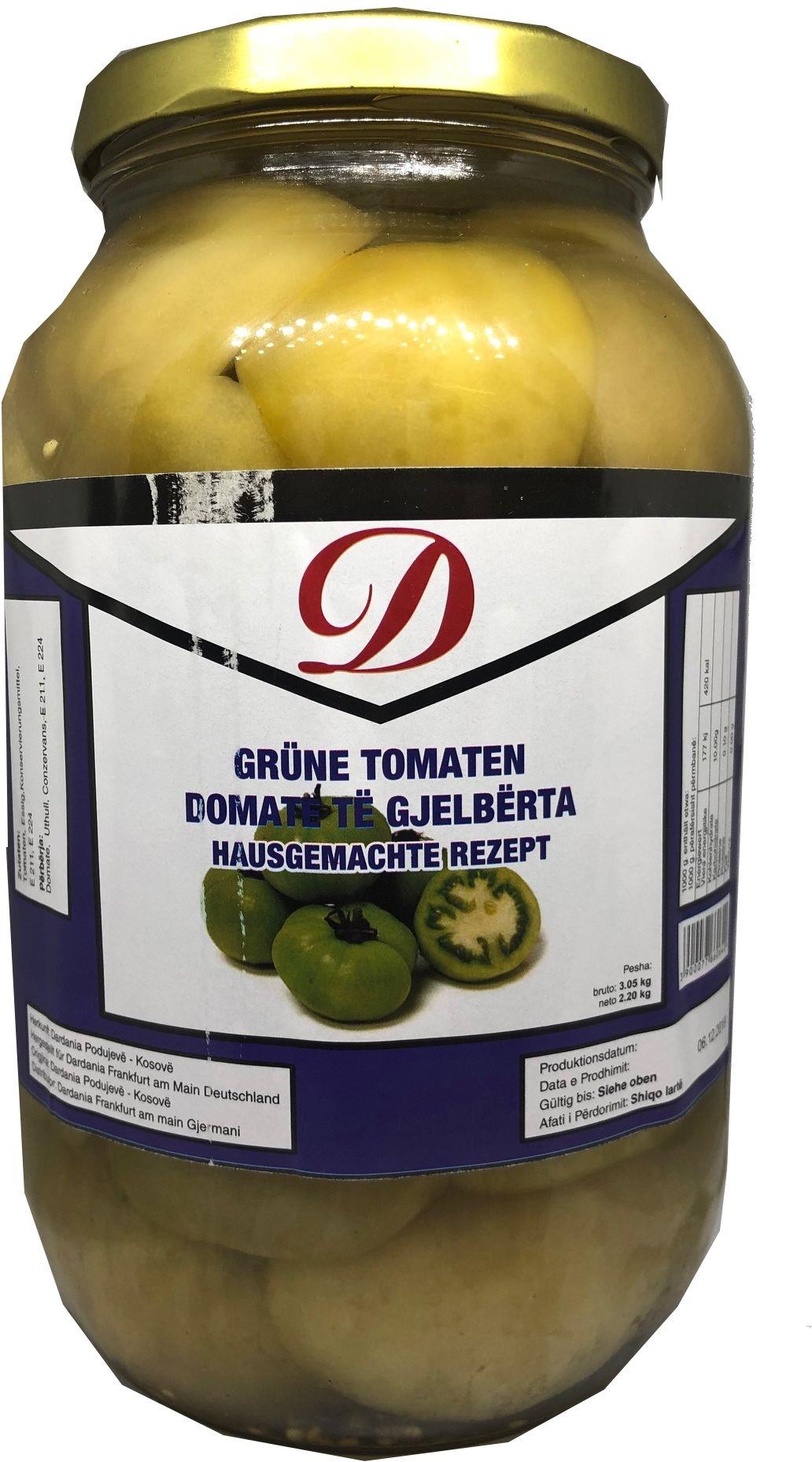 Dardania grüne Tomaten 2400ml