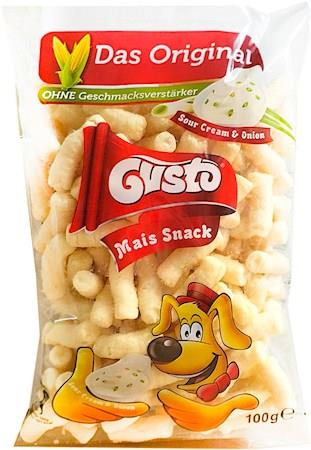 Gusto Mais Snack 100g Sour Cream Onion