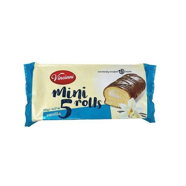 Mini Kuchenrolle Vanille 5er Pack Vincinni 175g