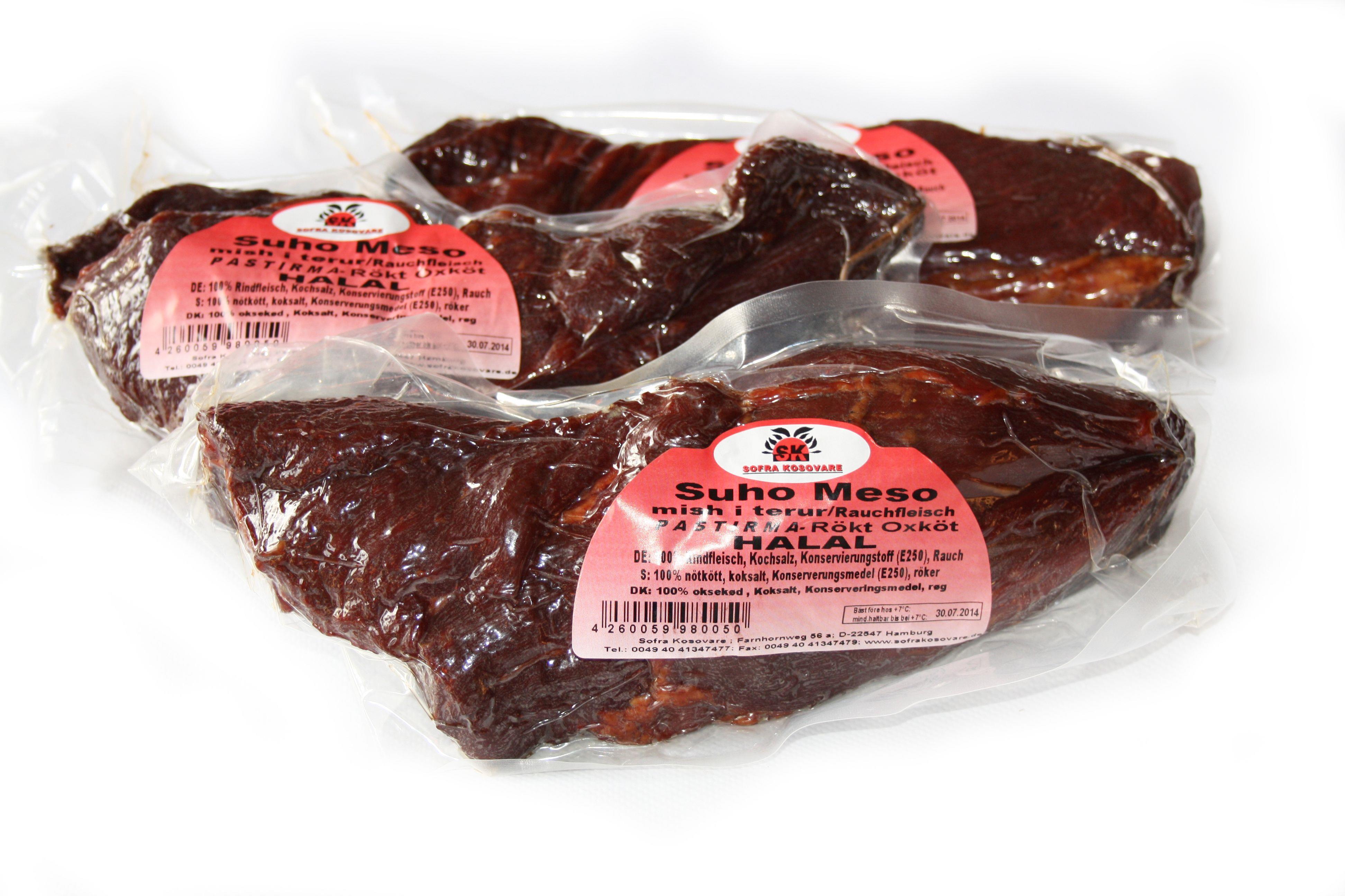 Pastirma kg Preisanpassung