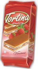 Tortina Kuchenschnitten Erdbeere Vincinni 200g