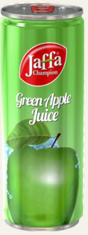 Jaffa Dose Champion grüner Apfel 250 ml Pfandfrei Export