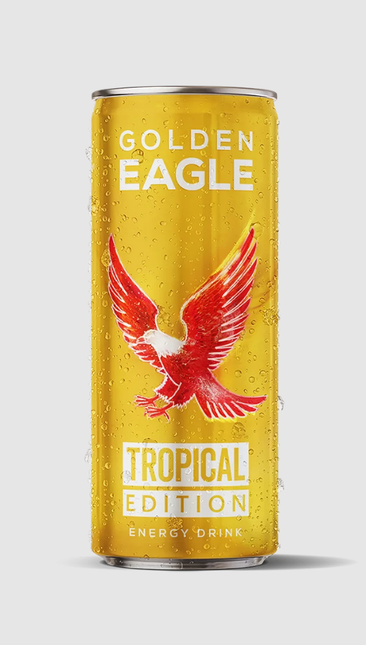 Golden Eagle Energy Drink Dose 250ml Tropical