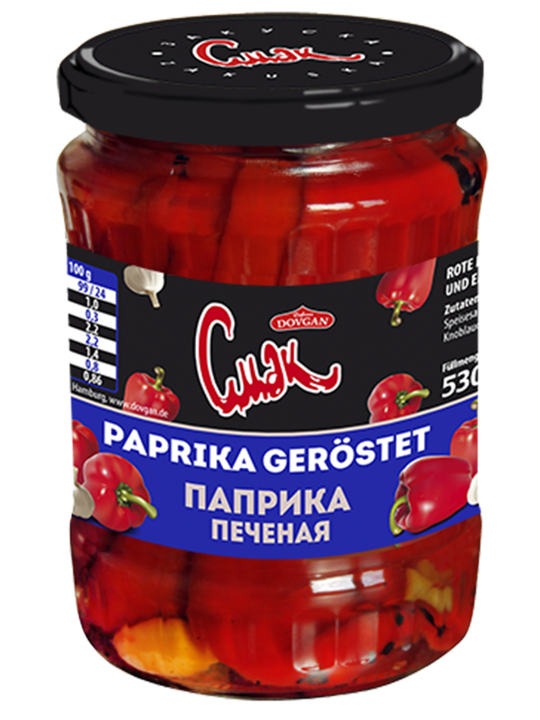 Cmak Paprika geröstet und eingelegt 530g