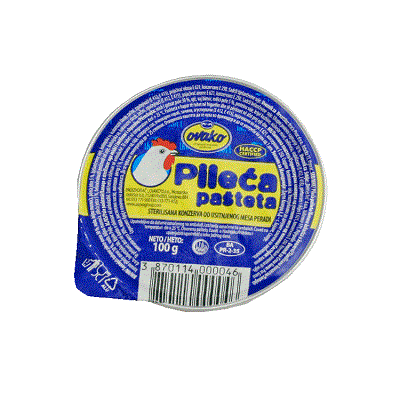 Ovako Hähnchenaufstrich Pileca Pasteta 100g