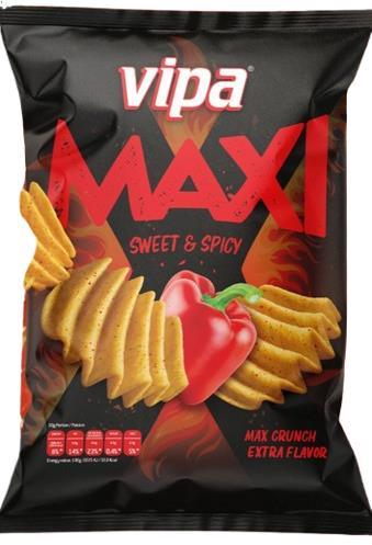 Vipa Chips Maxi Sweet Spicy 115g
