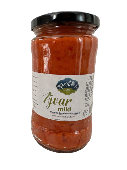 Dost Ajvar mild Paprika-Gemüsezubereitung 370g