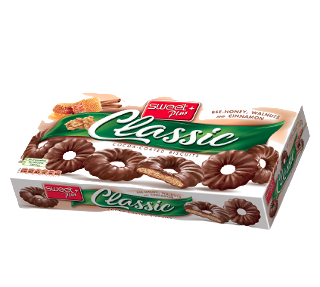 Gerberi Kekse Honig & Zimt Schokoladeglausur190g
