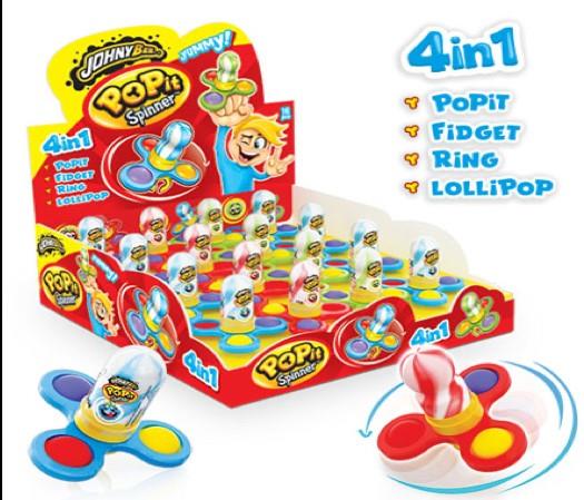 Johny Bee Pop it Spinner 16 Stück