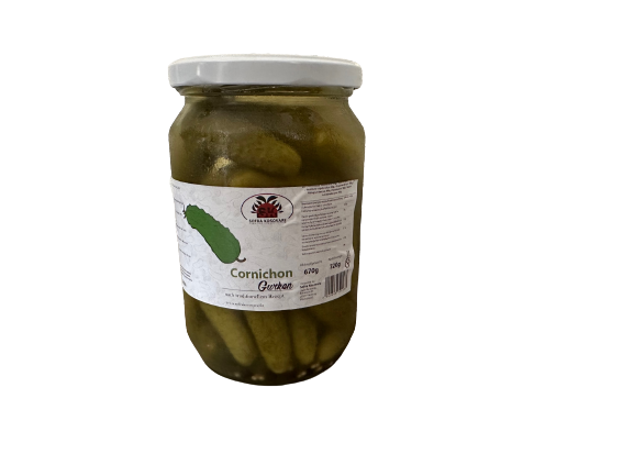 Cornichons eingelegte Gurken 720g Sofra Kosovare