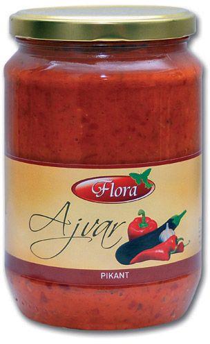 Ajvar Flora 720g pikant