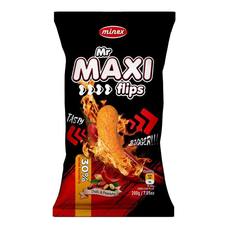 Mr. Maxi Chili Flips Minex 85g