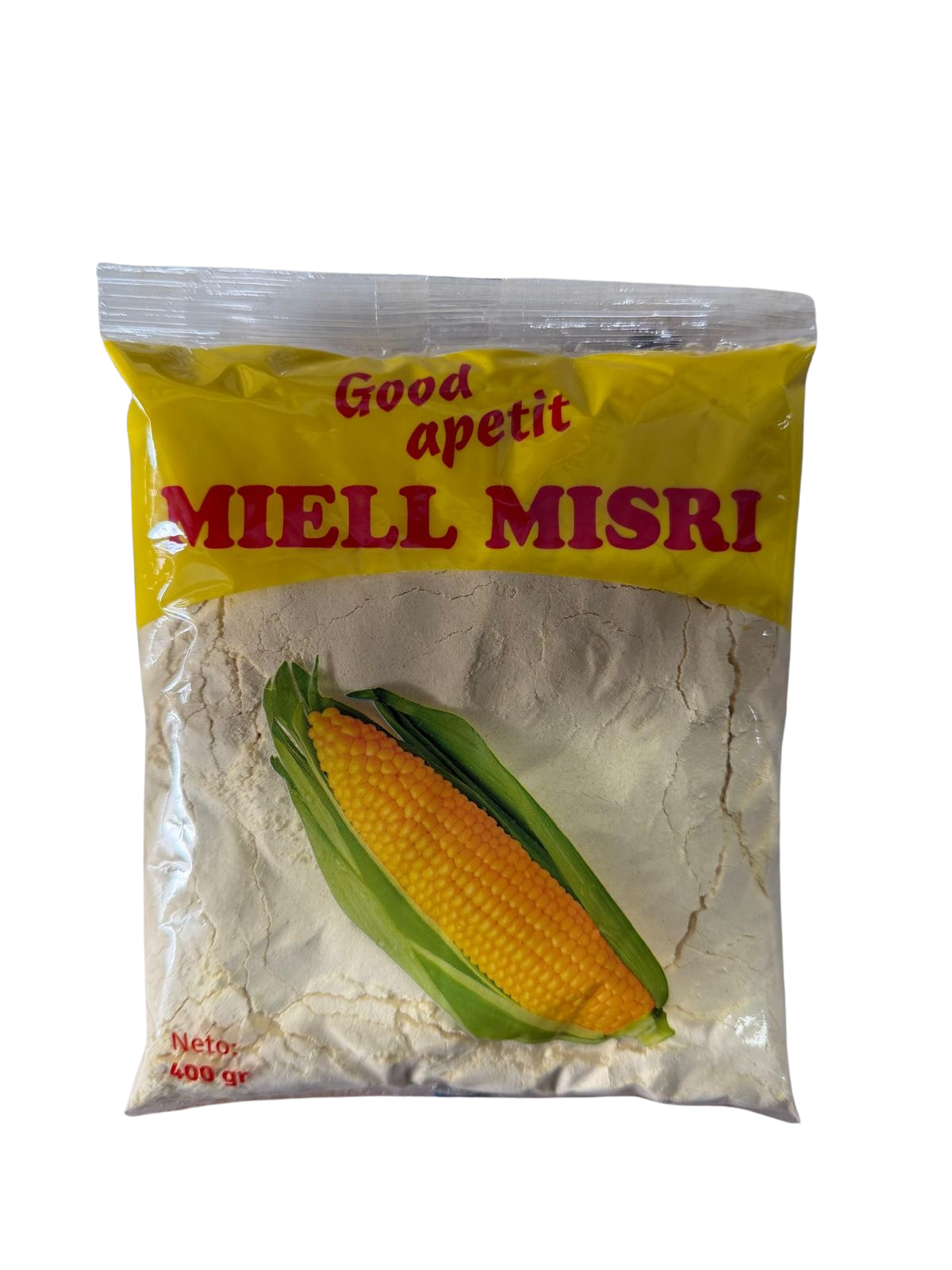 Albad Maismehl Miel miser i bardh 400g