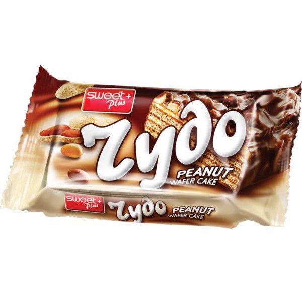 CHUDO Waffel mit Erdnussstücken 80g