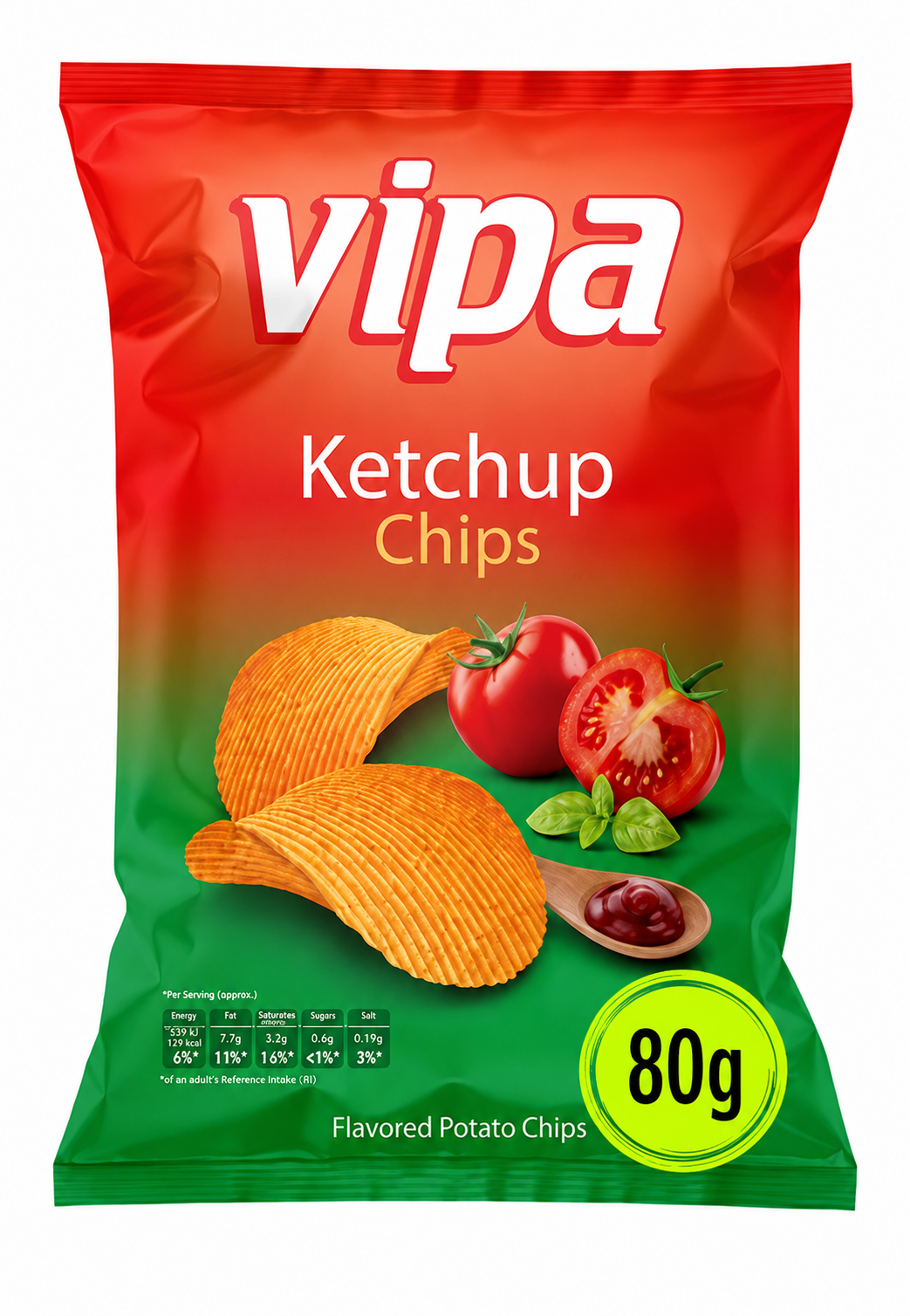 80g Vipa Chips Ketchup 80g