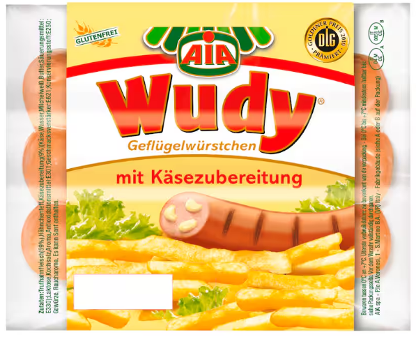 Frankfurter (Wudy) mit Käse 150g Pavo