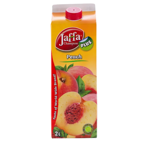 Jaffa Plus Pfirsichsaft 1 liter Tetrapack