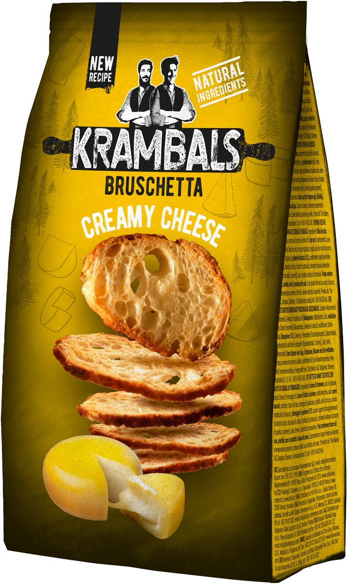 Krambals Brotchips mit Creamy Cheese 70g