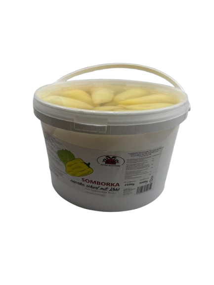 SK Somborka Paprika scharf mit Kohl 5000g Kofe Eimer PVC