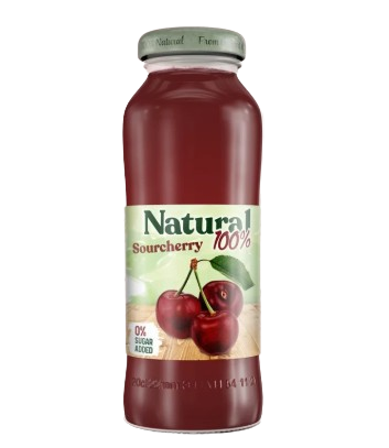 Relax Natural 100% Sauerkirsche 200ml Glas Relax Natural 100% Sauerkirsche 200ml Glas