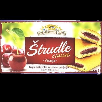 Strudel Teegebäck mit Sauerkirschen 252g