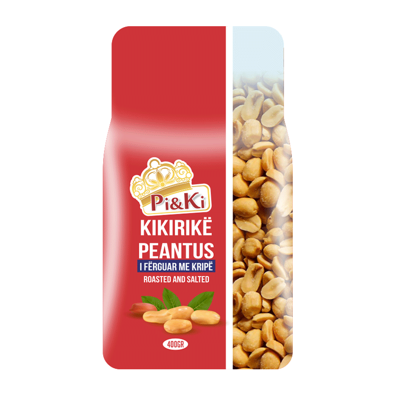 Erdnüsse Kikiriki geröstet und gesalzen Pi&Ki 400g Angebot