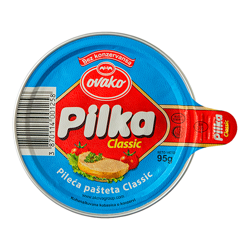 Ovako Pilka Classic mild Huhnaufstrich 95g