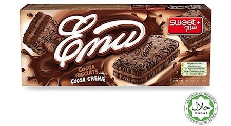 Sweet Plus Emu Cocoa Biscuits Kakao Creme 160g